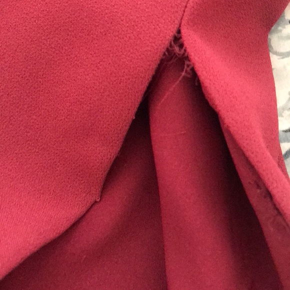 X REVOLVE ARIES MAXI Burgundy/Red Formal Dress! - Picture 4 of 8